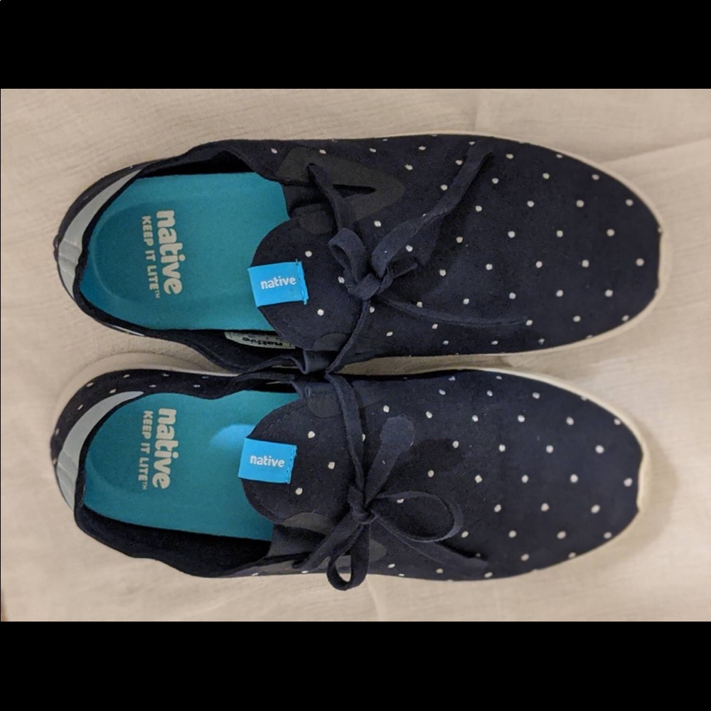 Native brand Polka dot sneakers